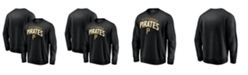Fanatics Men's Branded Black Pittsburgh Pirates Gametime Arch Pullover Sweatshirt